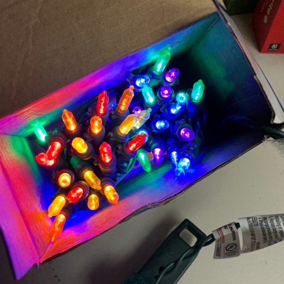 Merry Brite Multi-Color LED Mini-Style String Lights - Picture 2 of 5